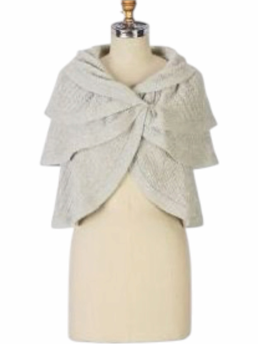 Sleeping On Snow Anthropologie Wool Capelet Sweater